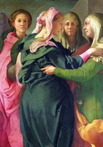 The Visitation, 1528-30 freskó részlet a 60438-ból